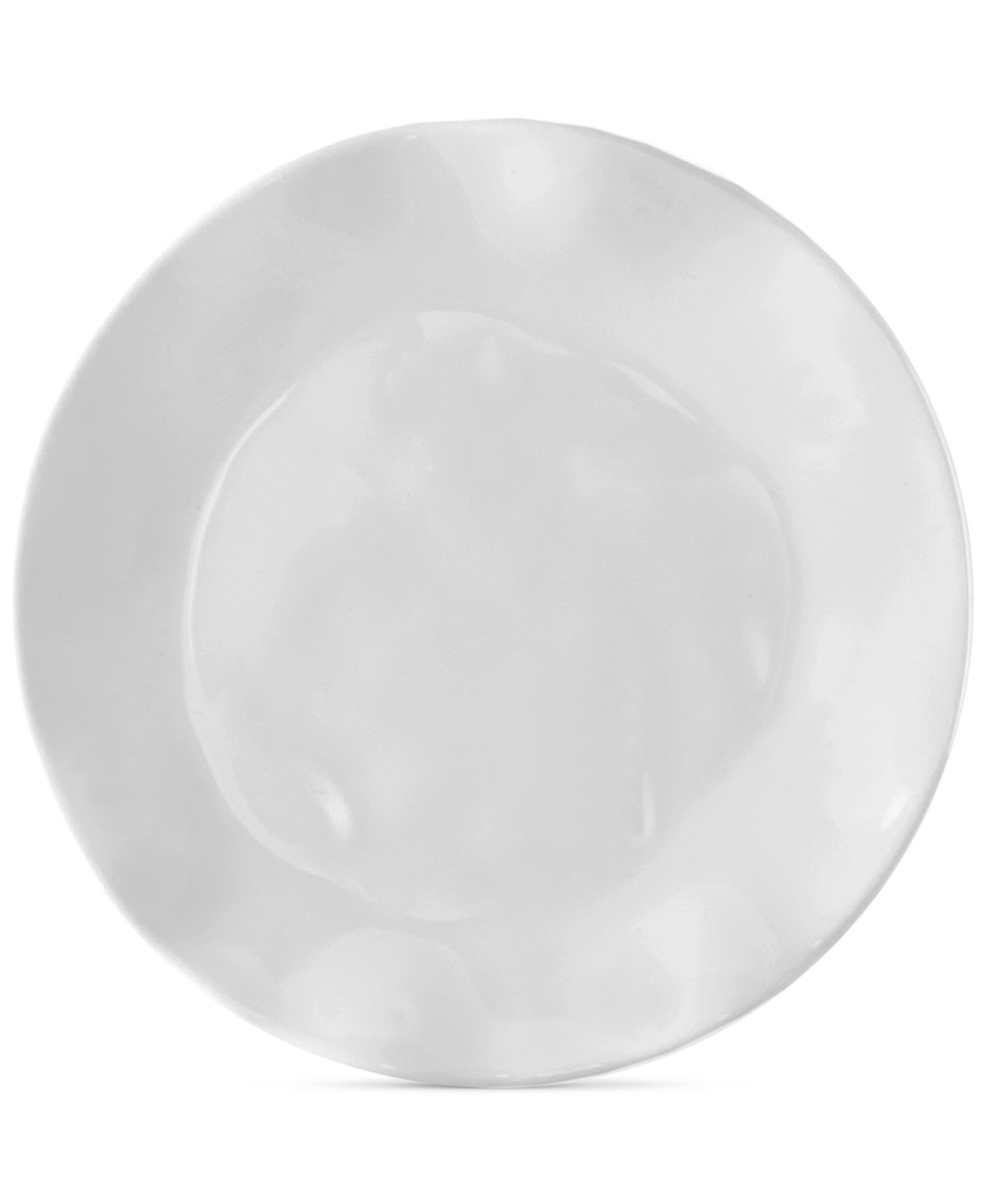 Салатные тарелки Q Squared Ruffle White Melamine, 4 шт.
