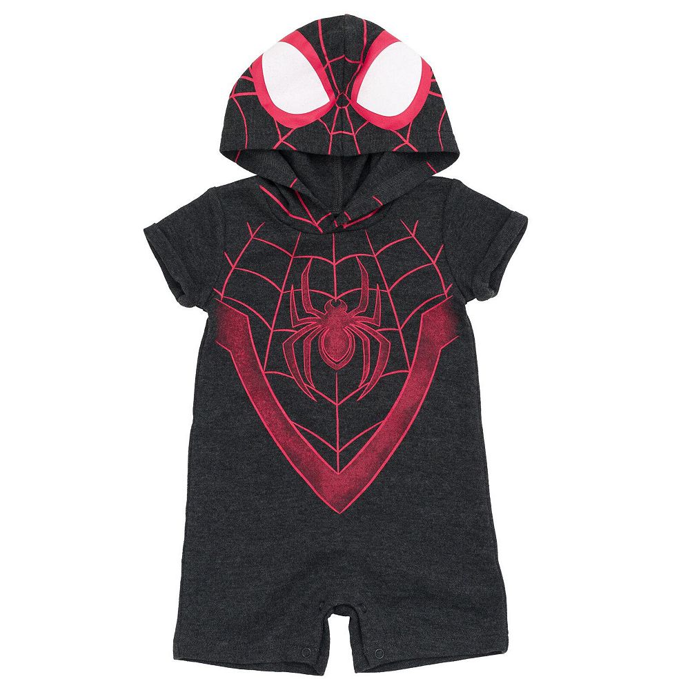 Spider-Man комбинезон для косплея Майлза Моралеса для мальчиков-младенцев