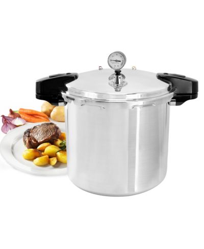 Скороварка MegaChef 24 Quart алюминиевая для индукции и газа