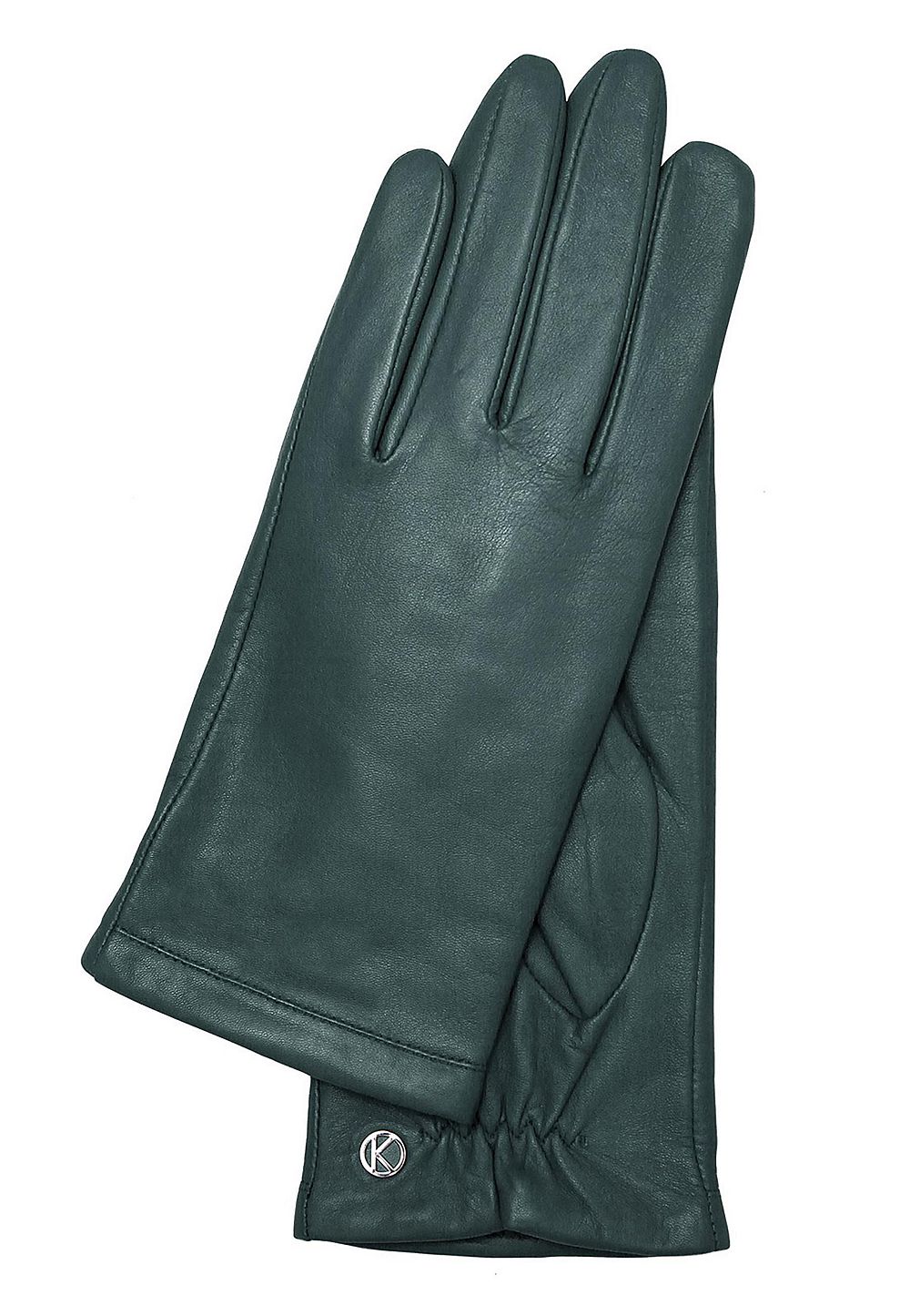 Women`s Premium Lamb Leather Touchscreen Gloves Style Chelsea