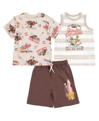 Костюм Nightmare Before Christmas Kids Outfit/Sets(5-12)Boys' 3-Piece Tee Tank and Shorts Set