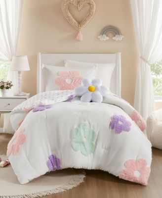 Комплект из 3-х покрывал Intelligent Design Gracie Floral Reversible, Twin