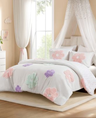 Intelligent Design Gracie Floral Reversible 3-Pc. Duvet Cover Set, Full/Queen