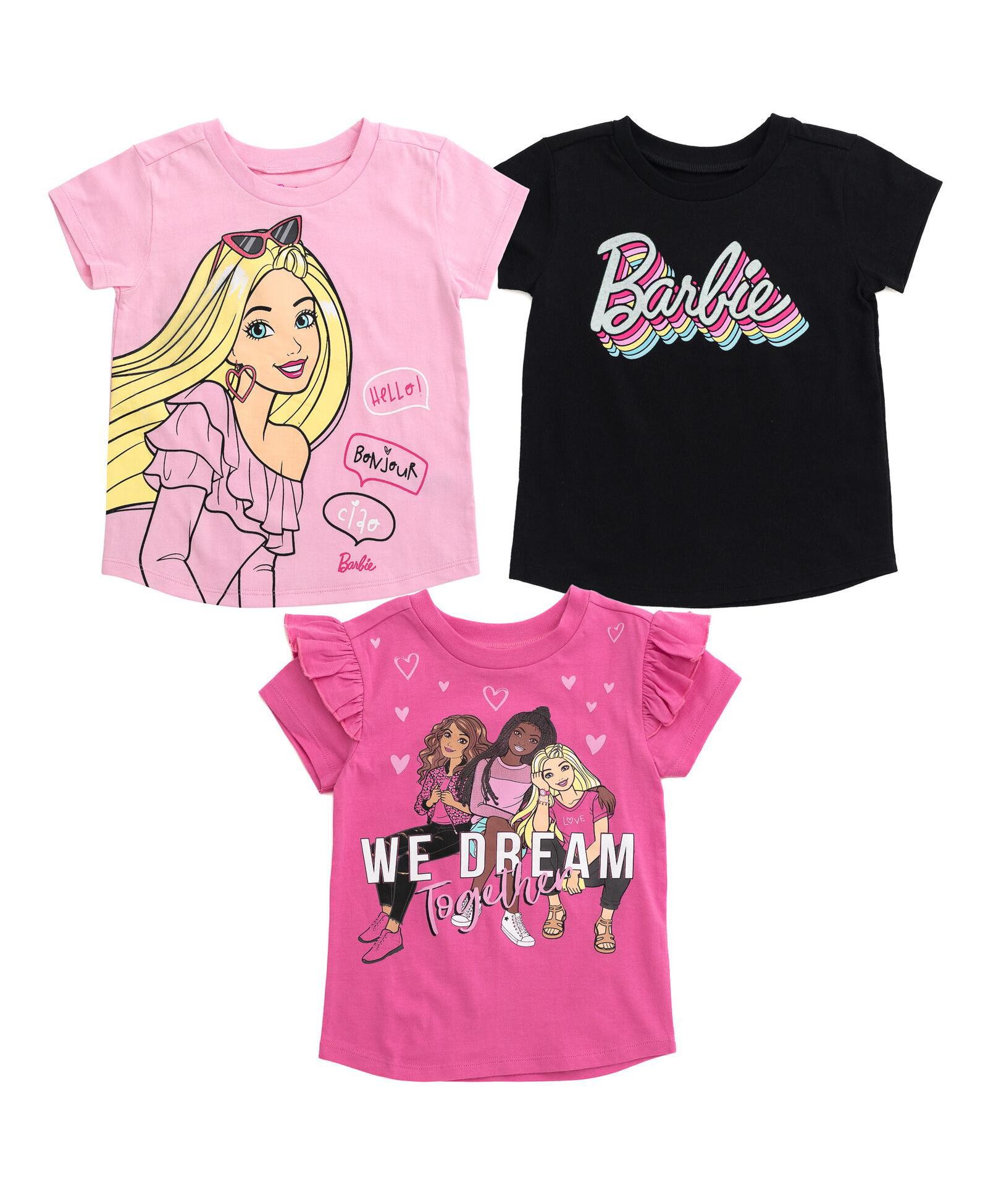 Детские футболки Barbie 3 Pack