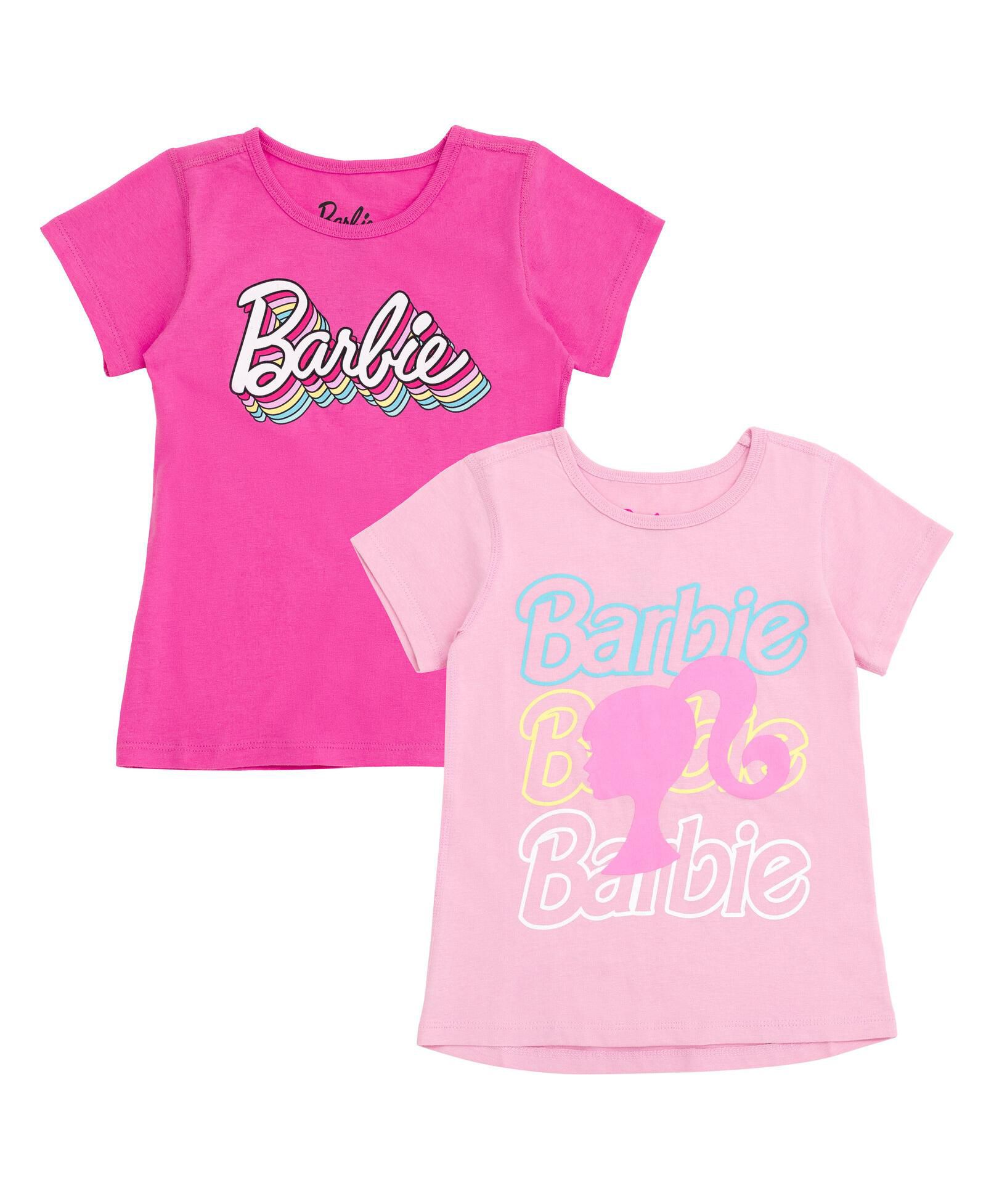 Детский комплект из 2 футболок Barbie Adaptive Sensory Friendly (4 - 7-8)