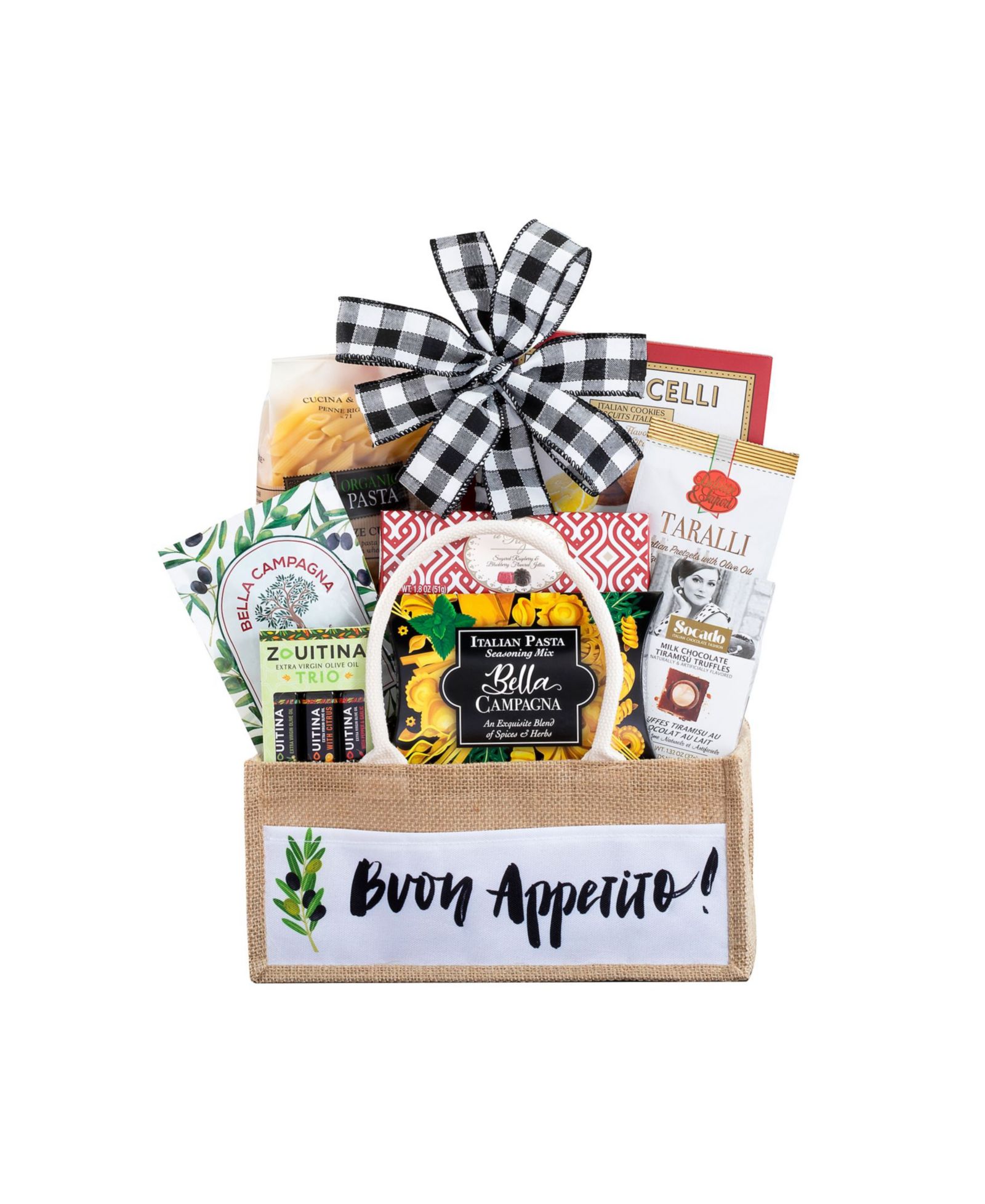 Подарочная корзина Wine Country Gift Baskets Trattoria, 8 предметов