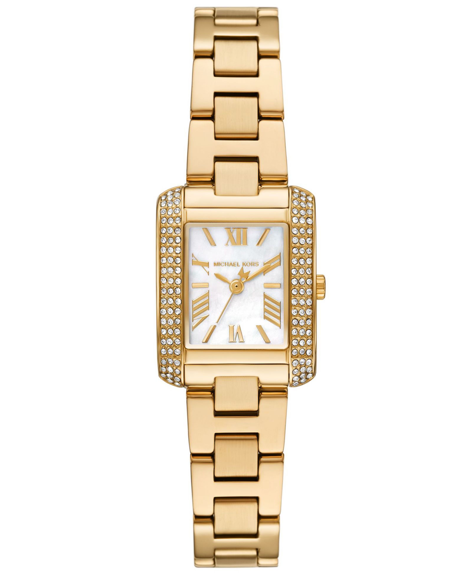 Женские часы Michael Kors Emery Three-Hand, золото, нержавеющая сталь, 22mm