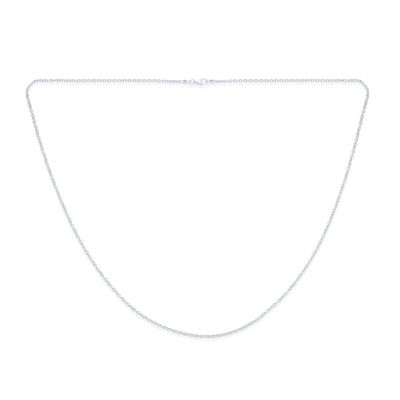 Цепочка Bling Jewelry Sterling Silver Rolo Chain Necklace 60 Gauge Round Link Made in Italy