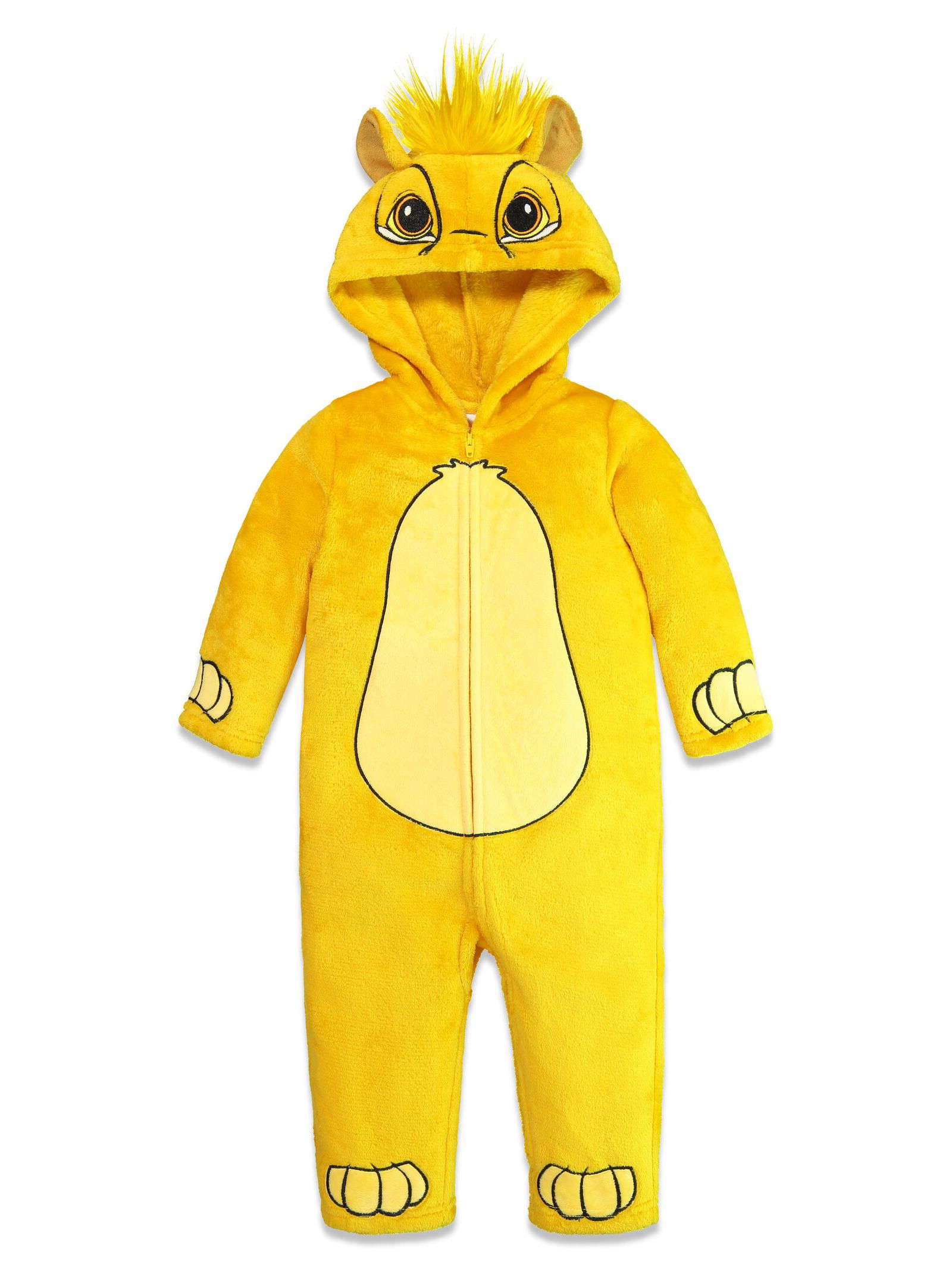 Детский комбинезон Disney Simba Zip Up Cosplay для малышей Lion King