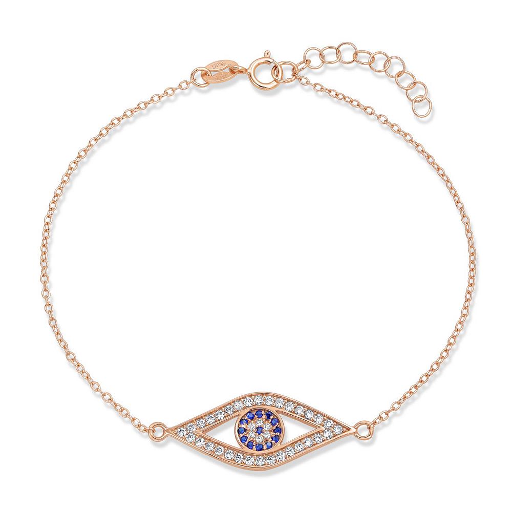 Bling Jewelry изякий браслет с подвеской Evil Eye, покрытие CZ