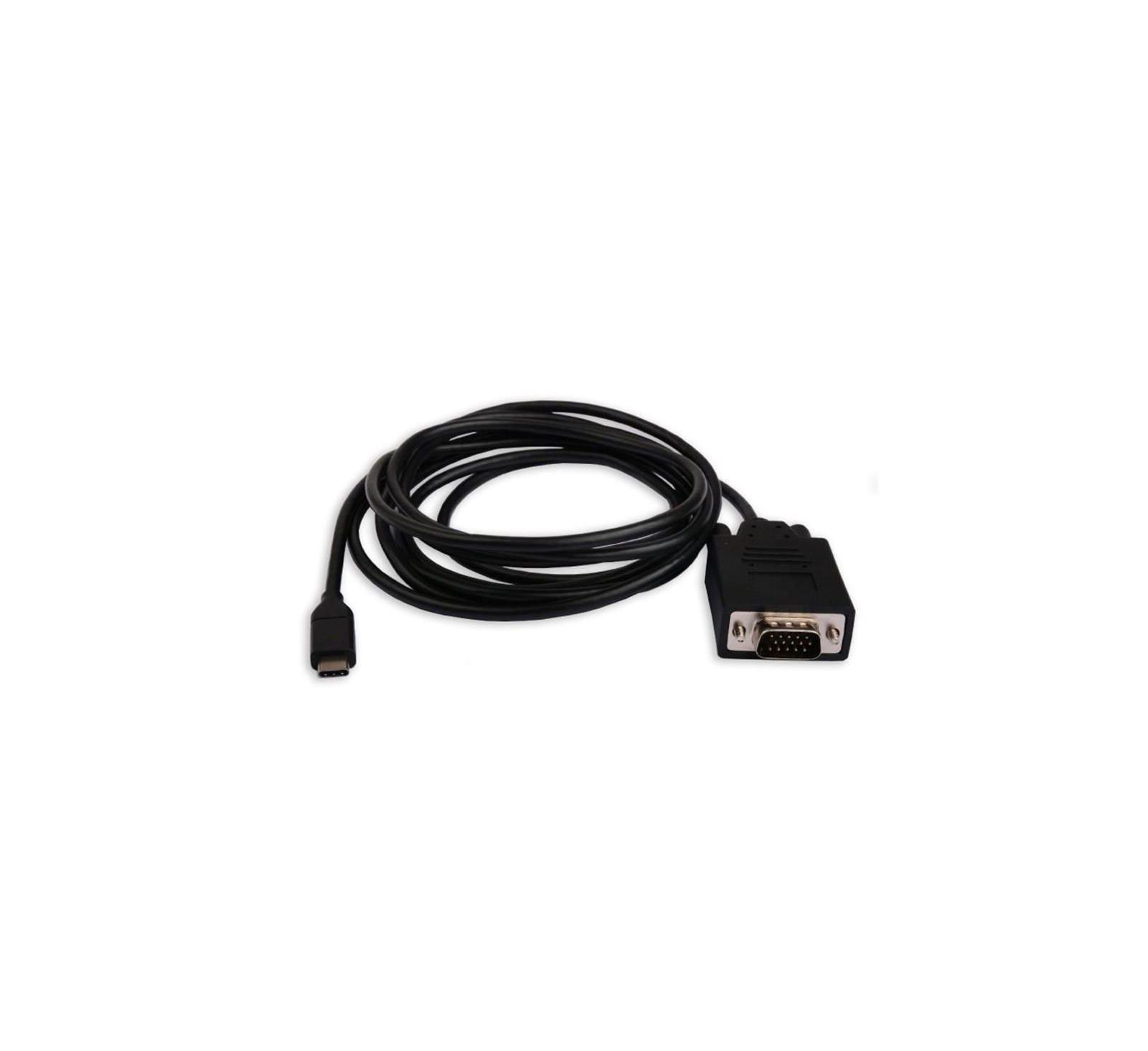 Xtrempro 61065 USB-C to VGA 6.6 ft. Cable Adapter for MacBook Pro or Chromebook