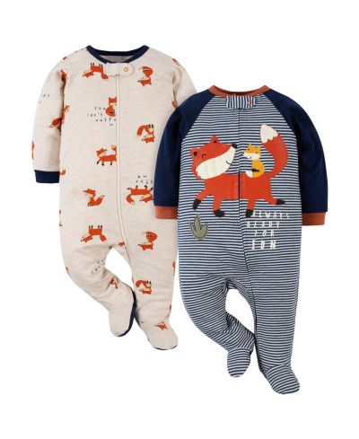 Gerber Детский комплект из 2 шт. Sleep N' Plays для мальчиков
