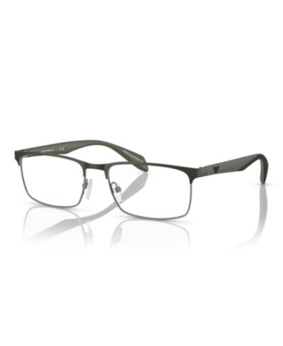 Мужские прямоугольные металлические очки Emporio Armani Man EA1149