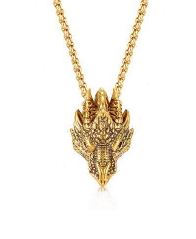 Подвеска-кулон Rhona Sutton Gold Dragon из нержавеющей стали