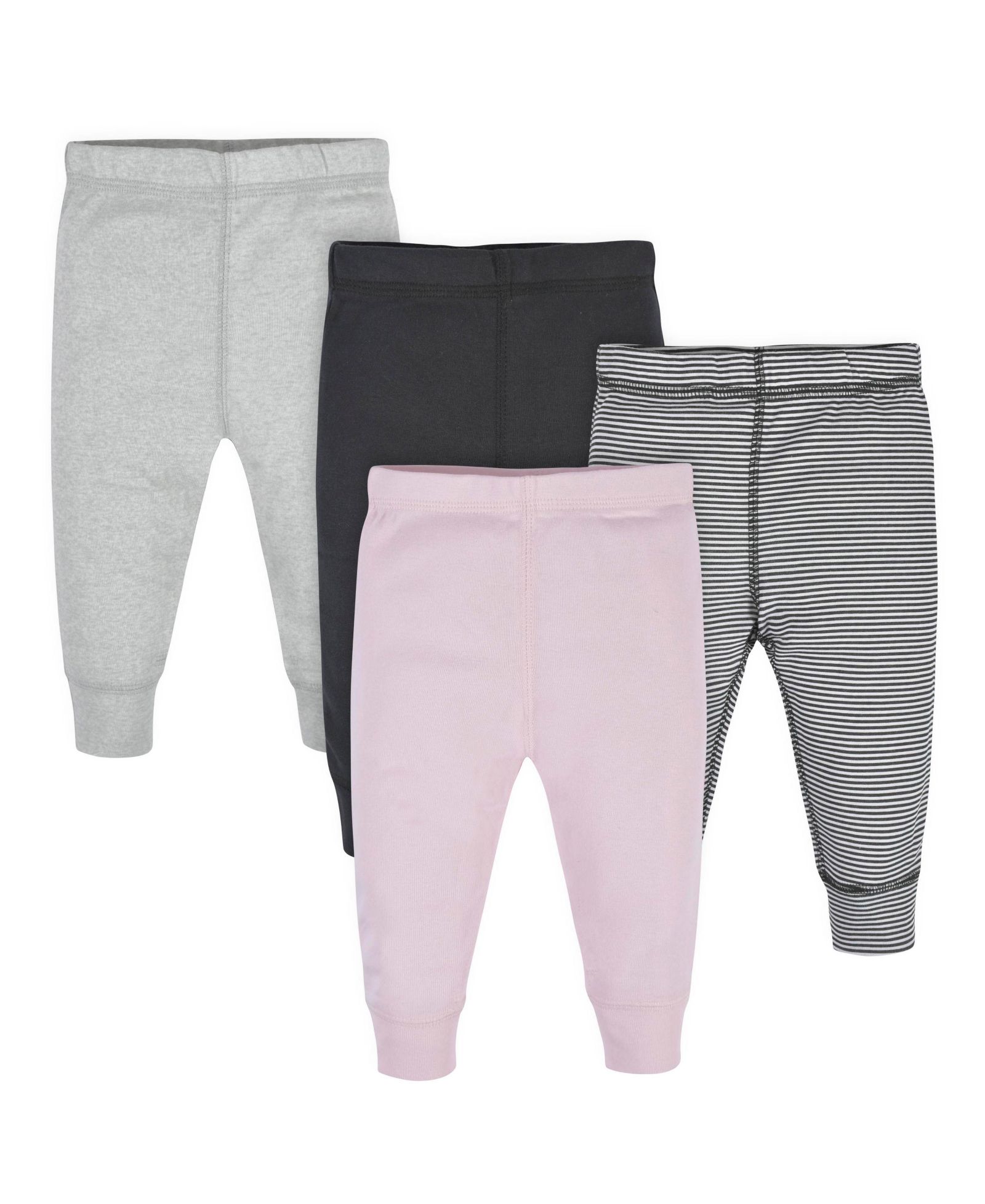 Детские брюки Gerber Baby Girls Active, 4 Pack