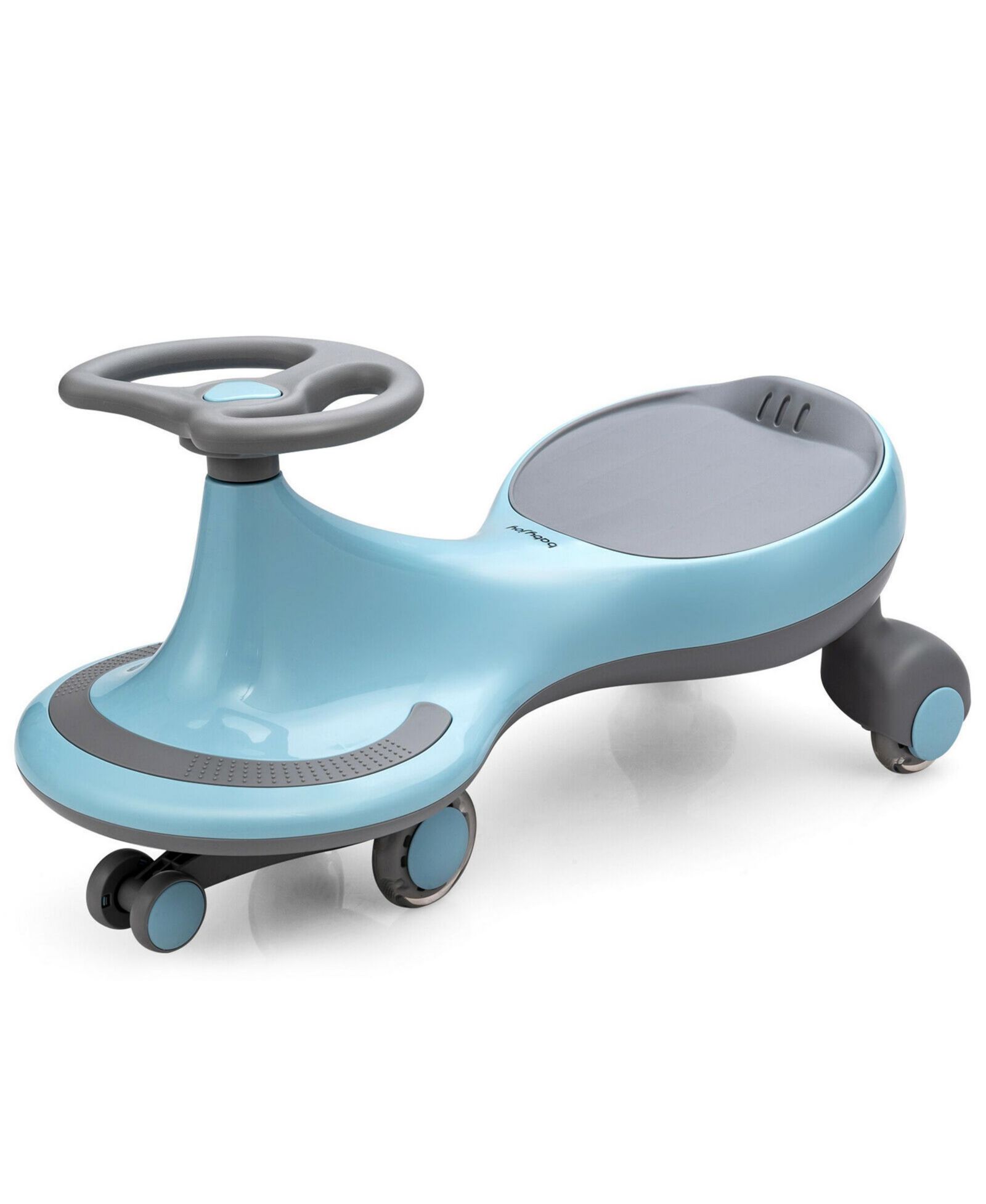 Игрушка-машинка Gymax Wiggle Car с мигающими колесами для детей, красная