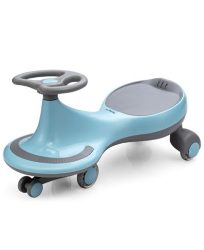 Игрушка-машинка Gymax Wiggle Car с мигающими колесами для детей, красная