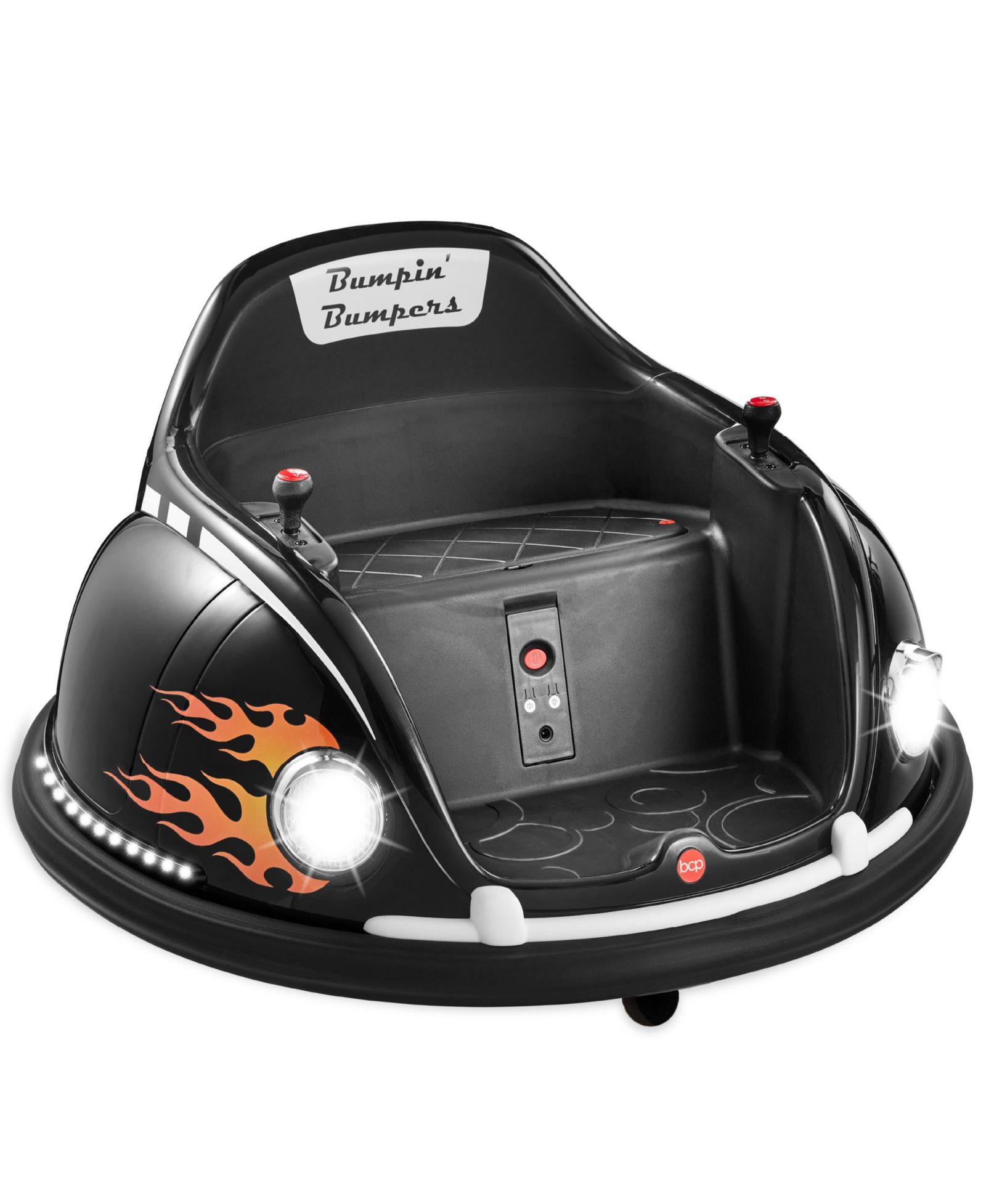 Best Choice Products SKY7128 Remote Control 360-Degree Spin Ride-On Bumper Car, 66 lbs., Ages 1.5–6