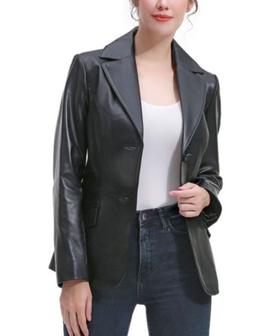 Женский блейзер-жакет BGSD Ruth Leather