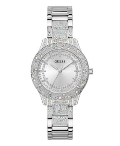 GUESS Women's Analog Silver Tone Steel Watch 36mm