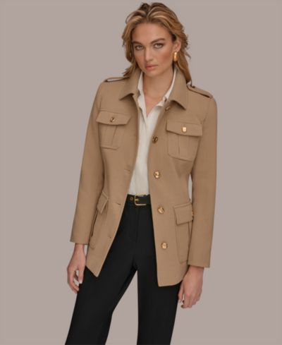 Donna Karan New York жакет с поясом, Женский