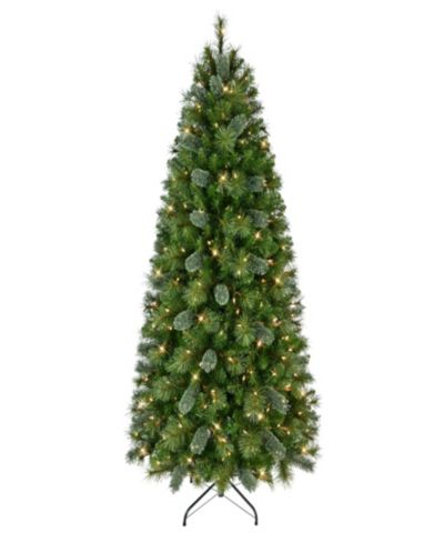 Puleo искусственная ель Teton Pine Pre-Lit Slim 6.5'