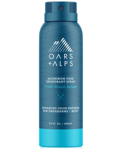 Дезодорант-спрей Oars + Alps Fresh Ocean Splash, 3.4 oz.