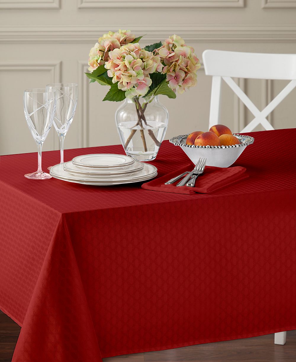 Скатерть Lenox Olivia овальная, 60" x 140"