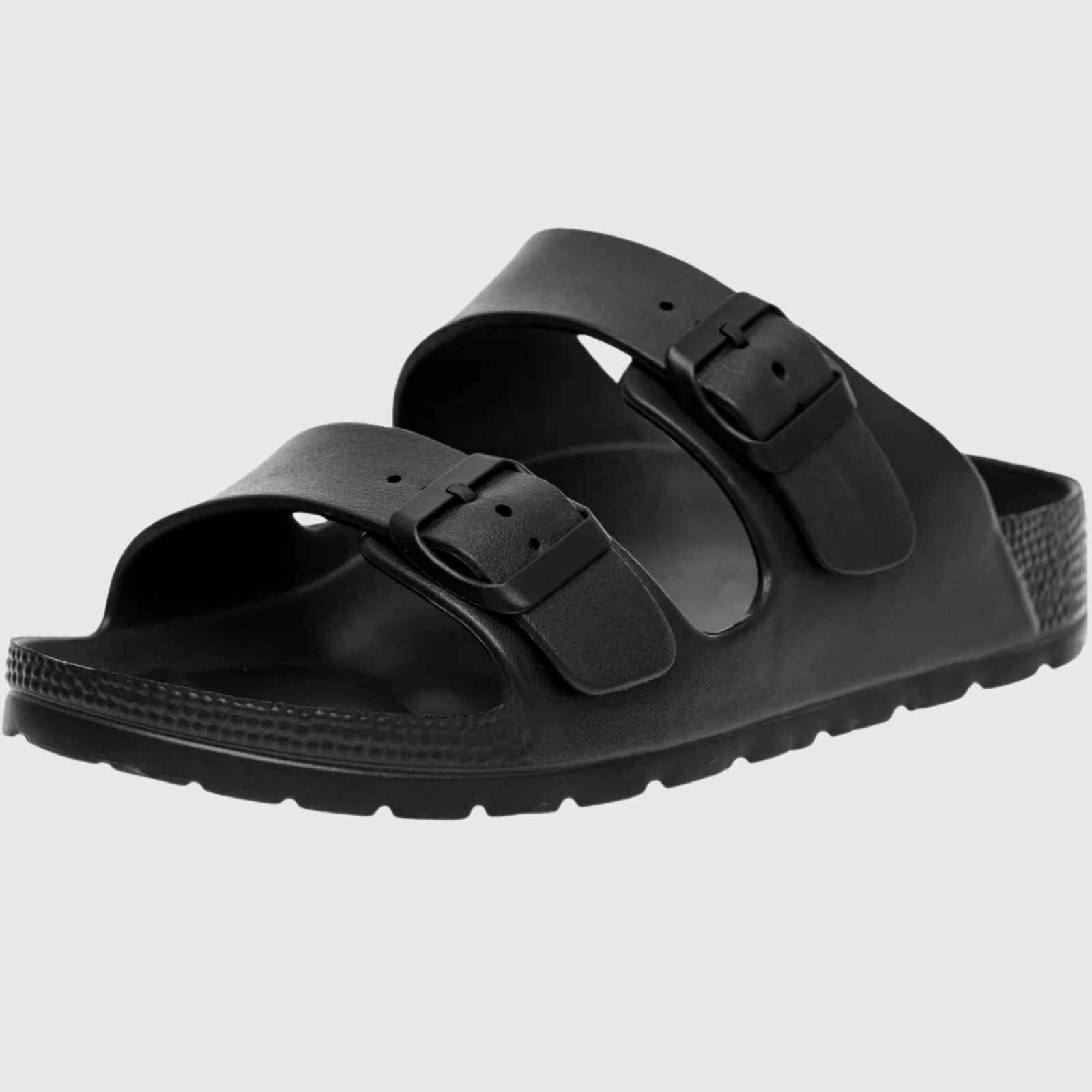 Alpine Swiss Мужской Double Strap EVA Slide Sandals Sole Flat Casual Comfort Shoes