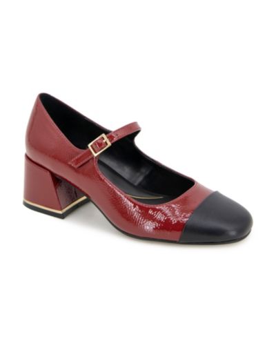 Kenneth Cole New York Women's Alec Block Heel Mary Jane Pumps