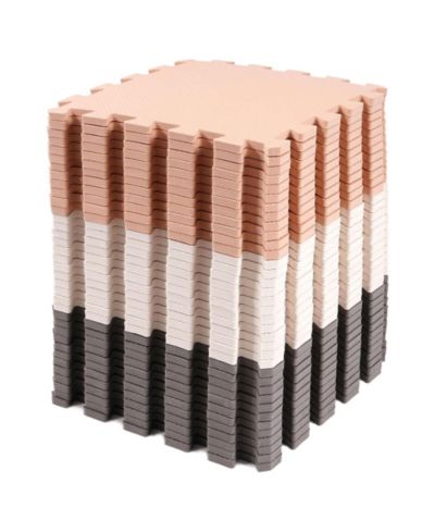 BalanceFrom Fitness 16 Tile Thick Interlocking Puzzle Foam Exercise Play Mat