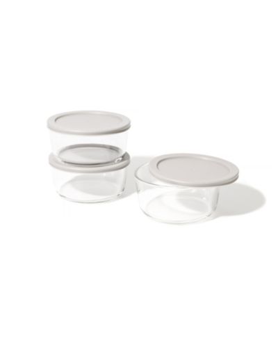 Набор контейнеров для хранения еды DURA LIVING, 6 шт, 4 Cup Round