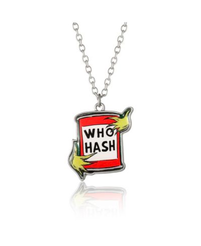 Dr. Seuss Dr Seuss Grinch WHO HASH ожерелье