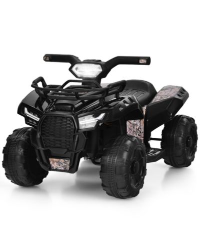Costway Kids ATV Quad Electric Ride-On Toy with LED Light, 44 lb. Capacity, Ages 18-36 Months