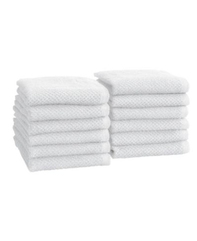 Linery & Co. Cotton Textured 12-Piece Washcloth Set