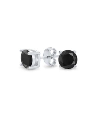 Bling Jewelry Cubic Zirconia Stud Earrings Sterling Silver