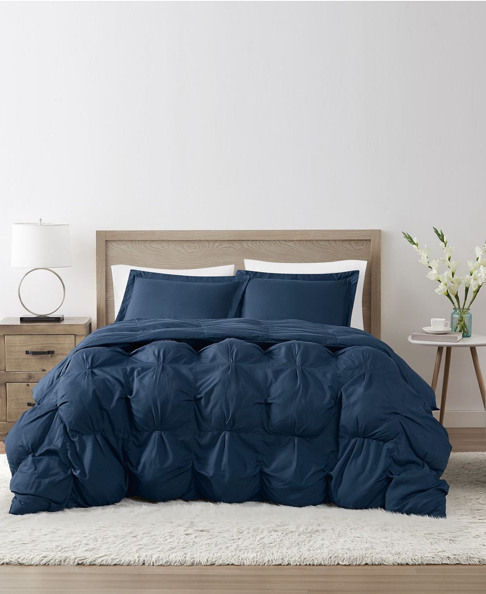 Truly Soft Oversized Puffer 3-Pc. Comforter Set, Full/Queen