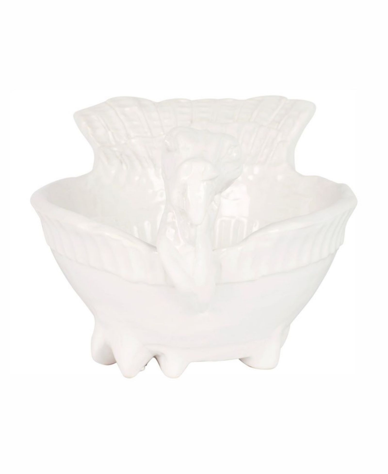 VIETRI Pietra Tacchino Figural Deep Serving Bowl