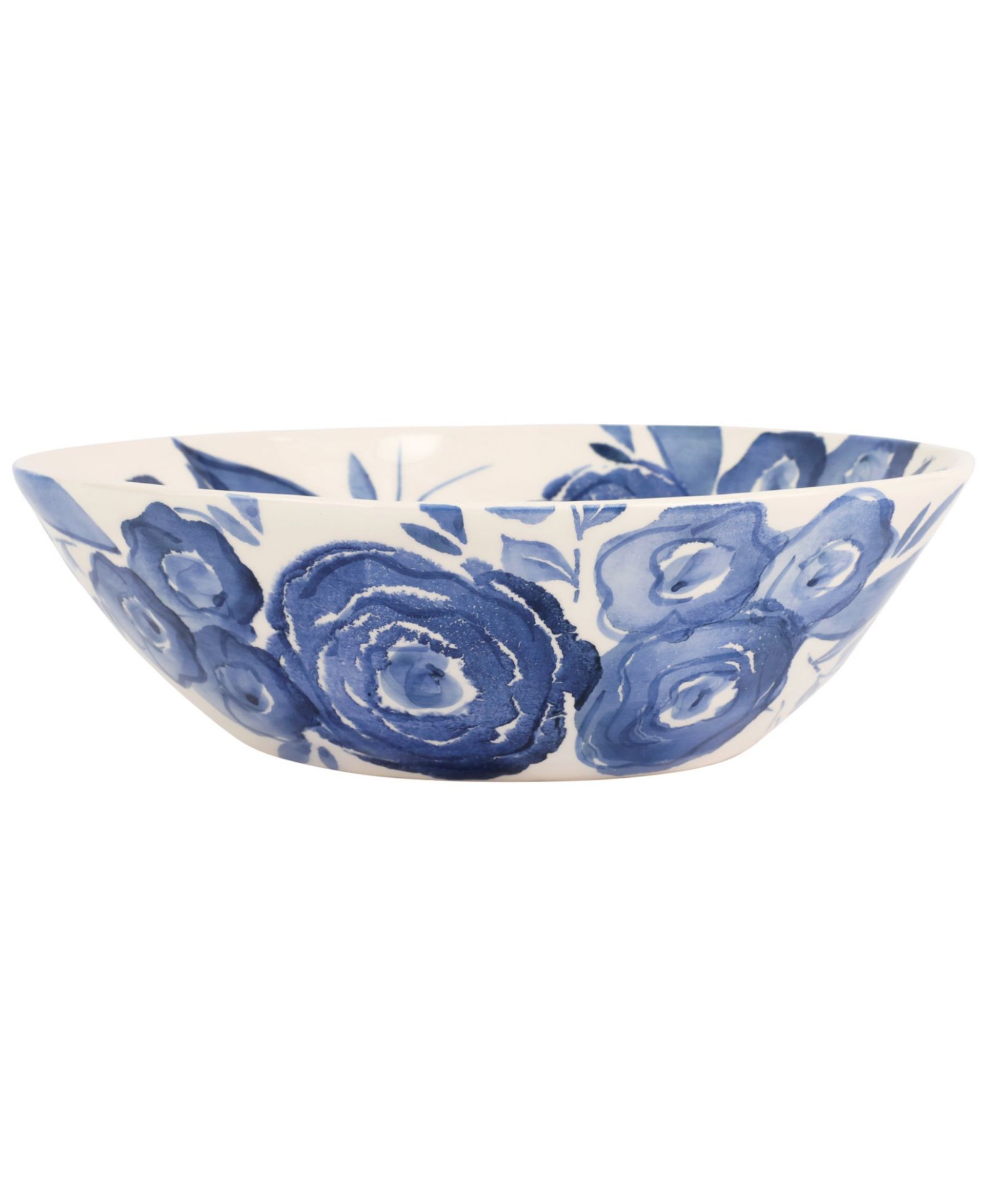 VIETRI Camellia Shallow Serving Bowl