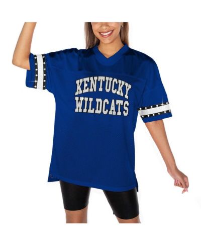Женская футболка Gameday Couture Royal Kentucky Wildcats Until Kickoff Rhinestone