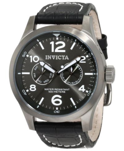 Мужские часы Invicta 10492 I-Force Quartz Multifunction, Charcoal Dial