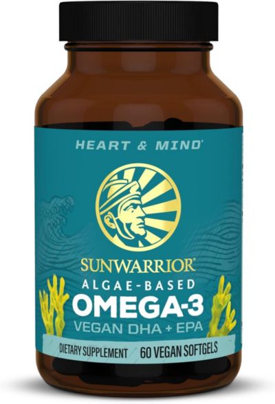Sunwarrior капсулы Omega 3 для поддержки сердца и мозга, 60 шт