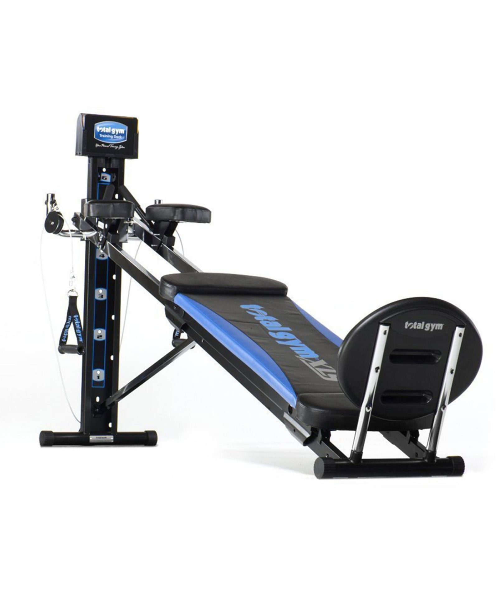 Total Gym XLS Unisex Universal Home Gym Workout Machine with Ab Crunch Bench