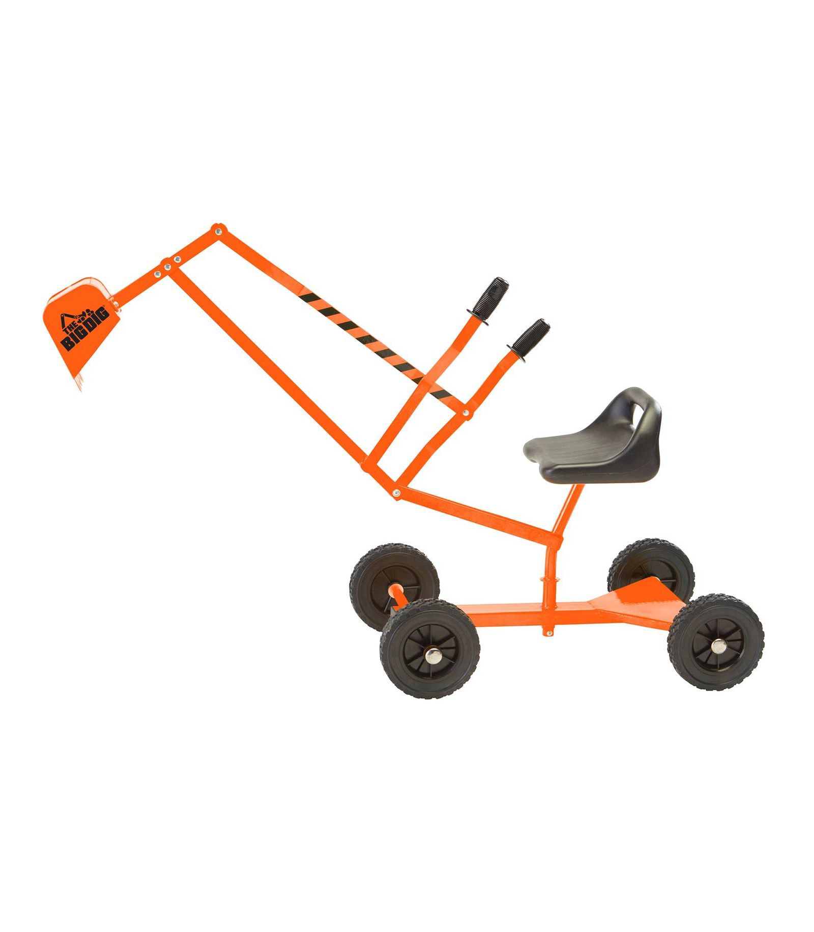 Big Dig and Roll Special Edition Sandbox Digger w/ 360 Degree Rotation, Orange