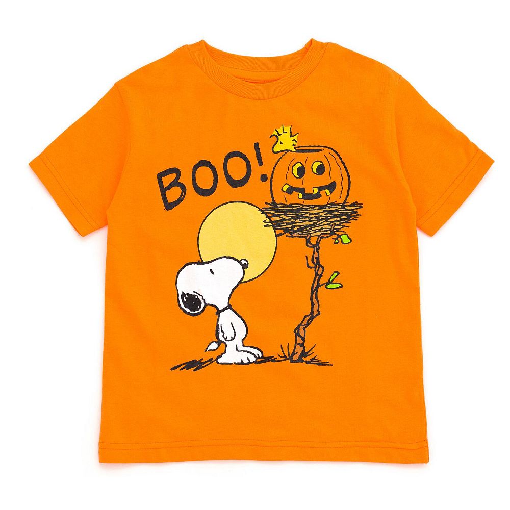 Peanuts Toddler Boys 2T-5T Holiday Short Sleeve Tee