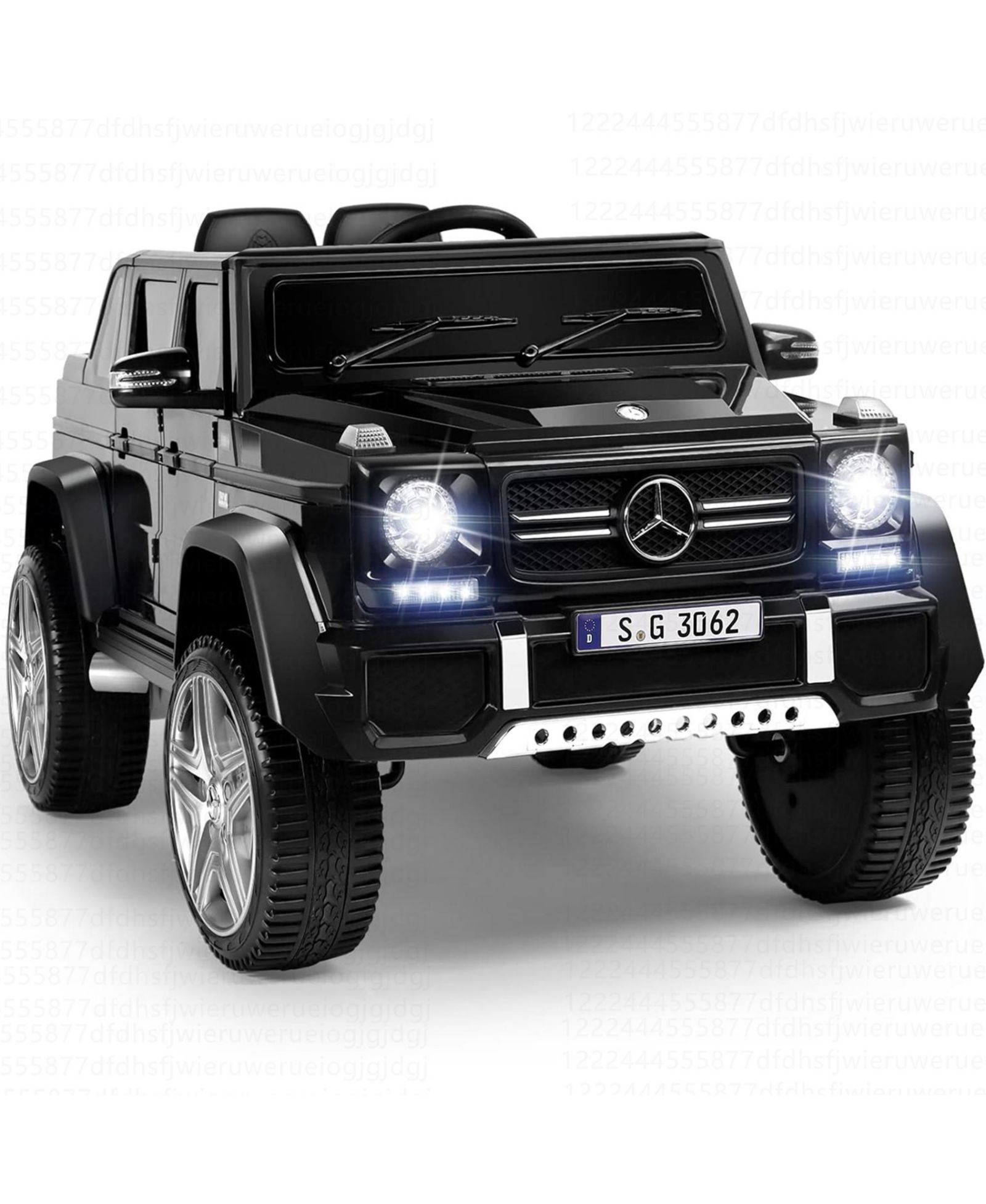 Электрический автомобиль для езды наremote control, модель Maybach G650S, 45"Д x 27"Ш x 22.5"В, грузоподъемность 66 фунтов, для детей 3-8 лет
