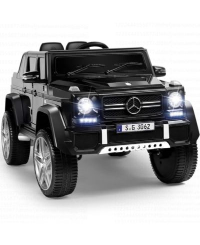Costway Maybach G650S 45"L x 27"W x 22.5"H Electric Remote Control Ride-On Car, 66 lbs. Capacity, Ages 3-8