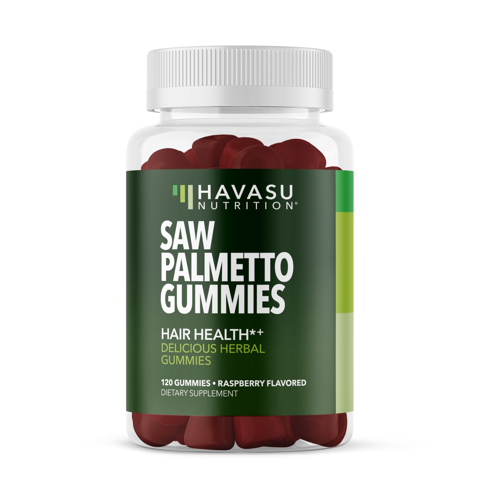 Желейные витамины Havasu Nutrition Saw Palmetto Gummies, Raspberry Flavored, 120ct