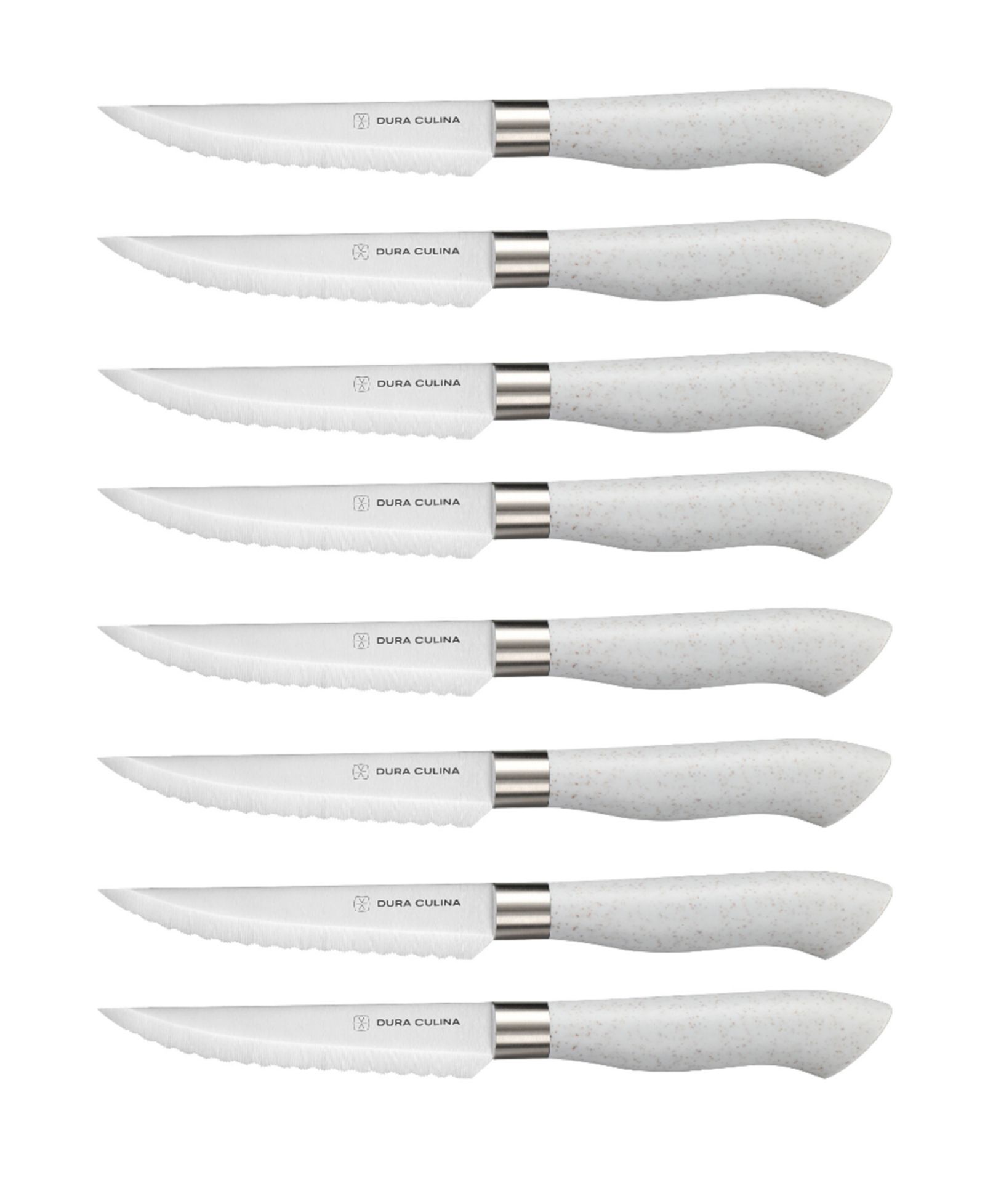 DURA LIVING 8-Piece Steak Knife Set