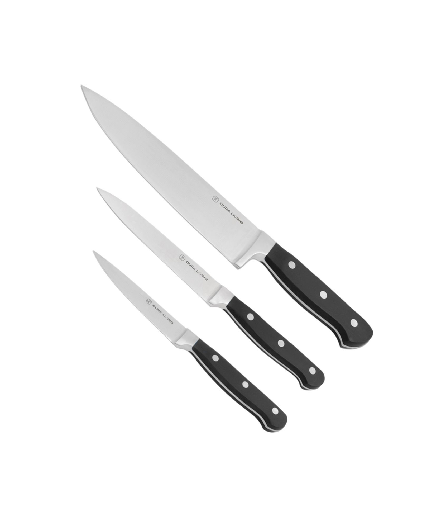DURA LIVING 3-Piece Starter Knife Set